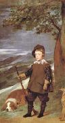 Diego Velazquez, Portrait du Prince Baltasar Carlos en costume de chasse (df02)